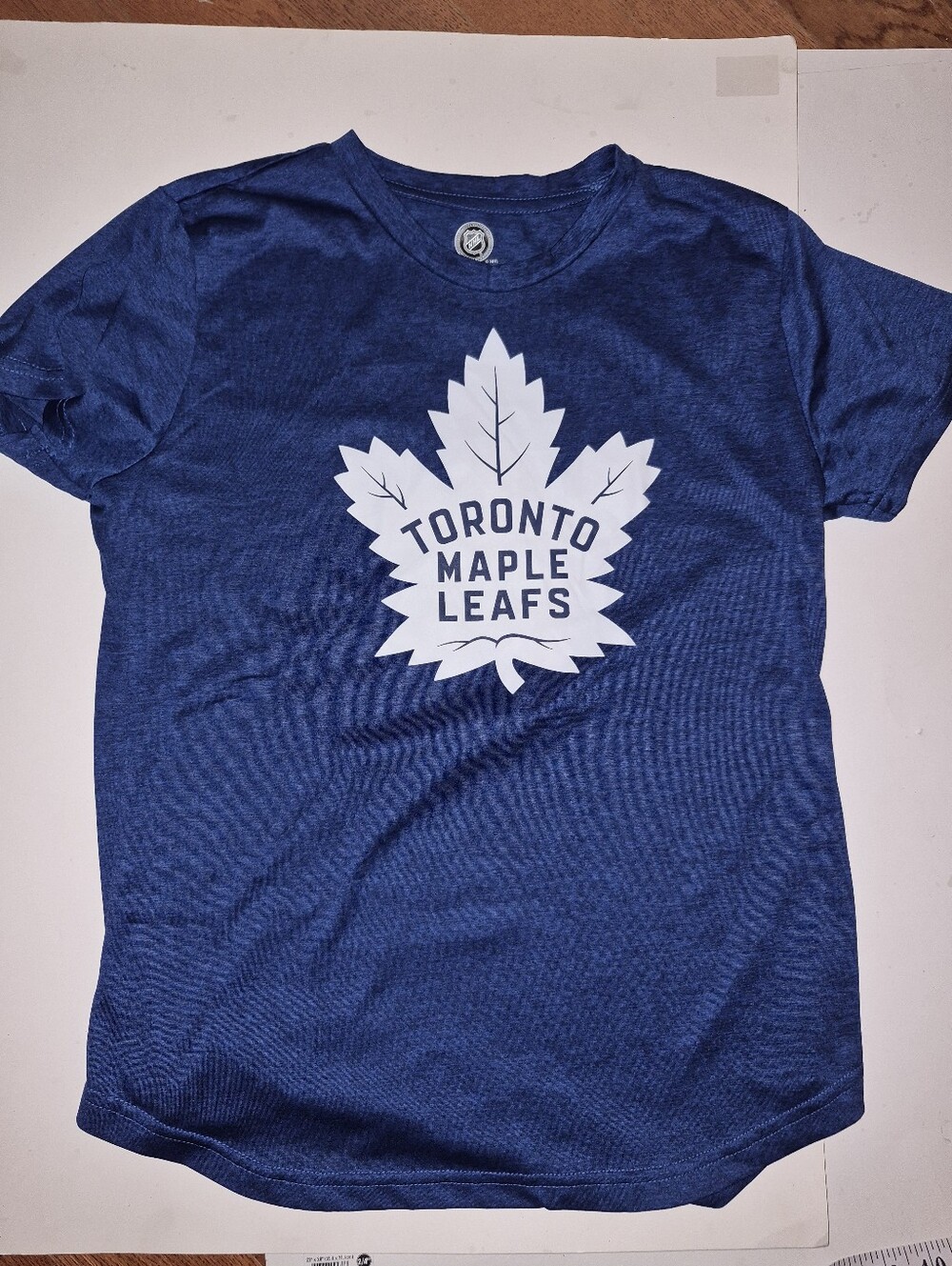 Women NHL Toronto Maple Leafs Blue Short Sleeve Tee S
